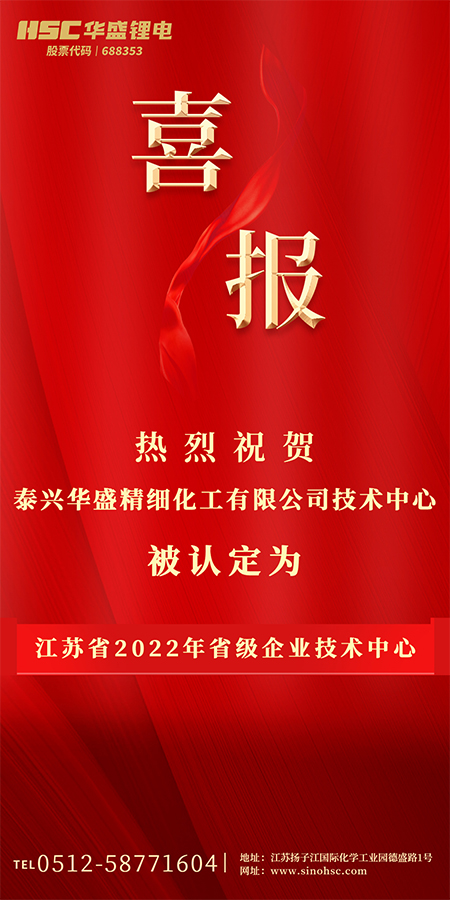热烈祝贺泰兴华盛锂电技术中心被认定为2022年省级企业技术中心.jpg 热烈祝贺泰兴华盛锂电技术中心被认定为2022年省级企业技术中心.jpg