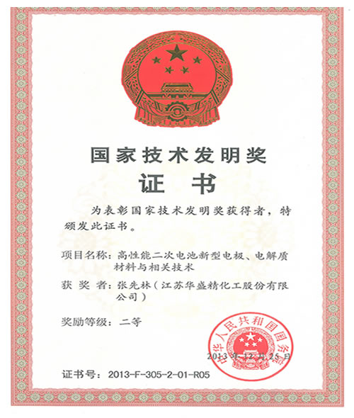 国家技术发明奖